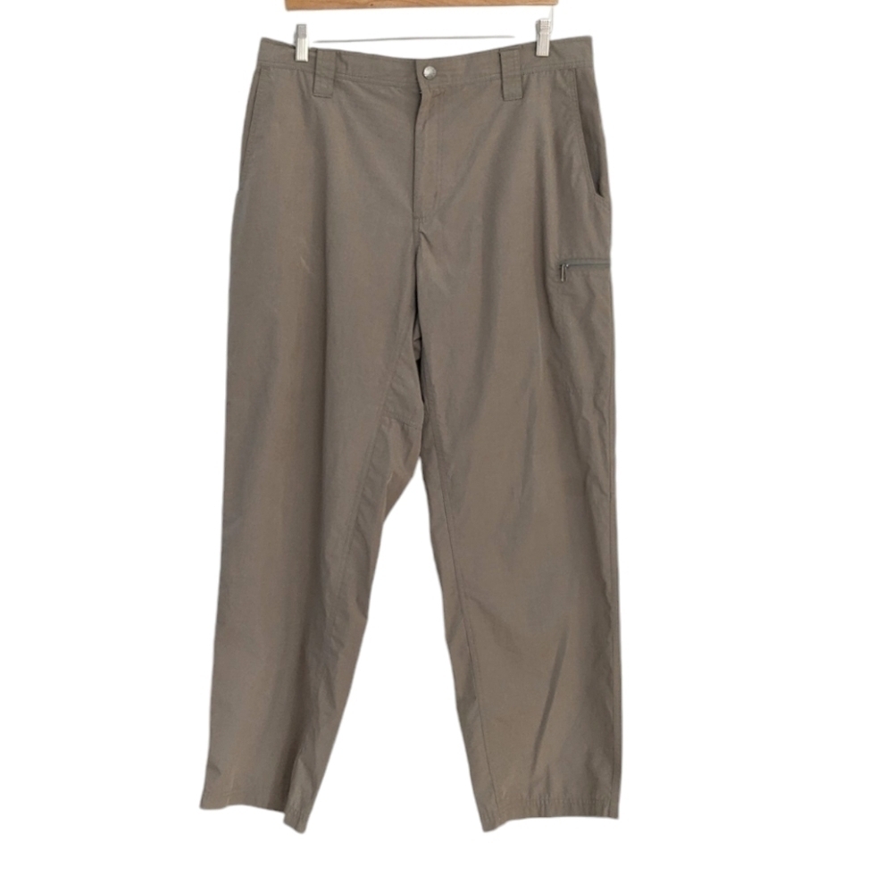 Columbia GRT hiking pants khaki green grey size 36 32 T6